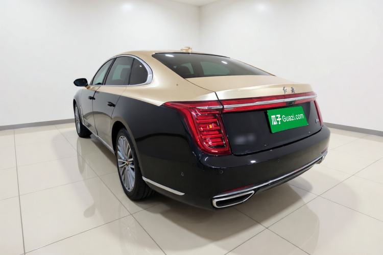 Used Hongqi H9 2020 2.0T Smart Connect Flagship Edition Rear Left 45 Deg