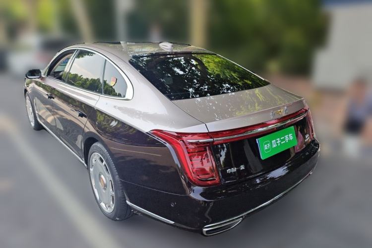 Used Hongqi H9 2020 3.0T Smart Connect Flagship Edition Rear Left 45 Deg
