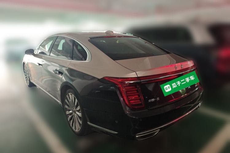 Used Hongqi H9 2020 3.0T Smart Connect Flagship Four-Seat Version Rear Left 45 Deg