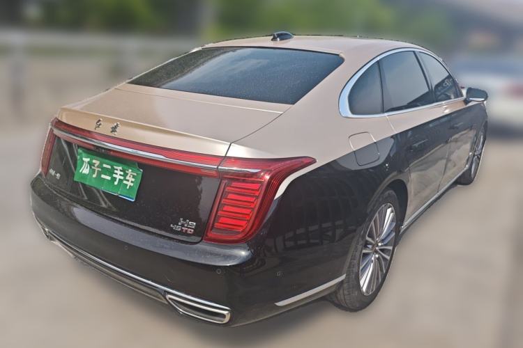 Used Hongqi H9 2020 2.0T Smart Connect Flagship Edition Rear Right 45 Deg