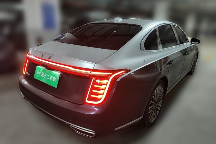 Used Hongqi H9 2020 3.0T Smart Connect Flagship Edition Rear Right 45 Deg