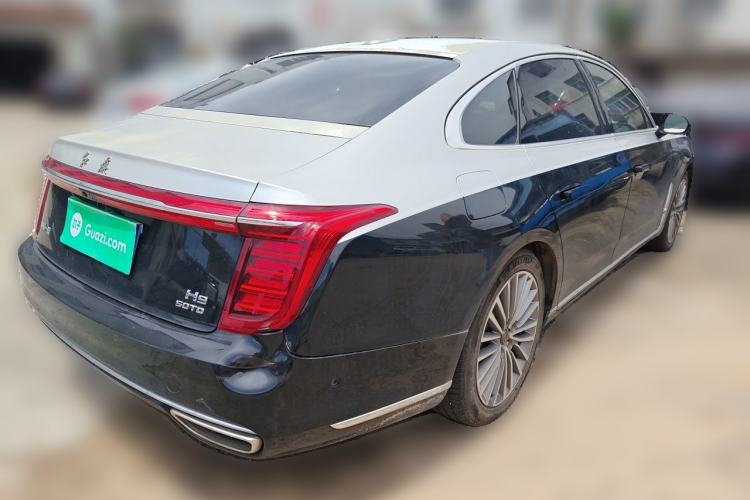 Used Hongqi H9 2020 3.0T Smart Connect Flagship Edition Rear Right 45 Deg
