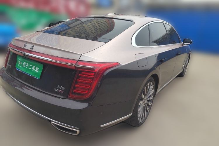 Used Hongqi H9 2020 3.0T Smart Connect Flagship Four-Seat Version Rear Right 45 Deg