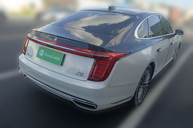 Used Hongqi H9 2020 2.0T Smart Connect Flagship Edition Rear Right 45 Deg