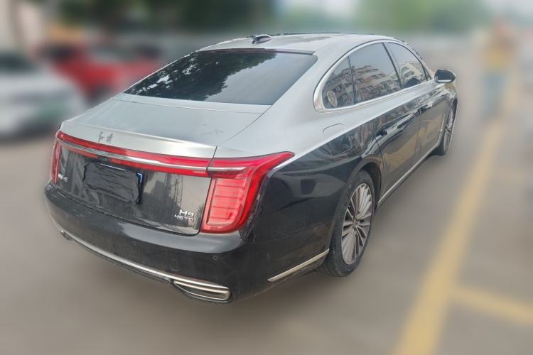 Used Hongqi H9 2020 2.0T Smart Connect Flagship Edition Rear Right 45 Deg
