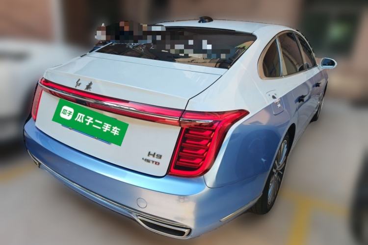 Used Hongqi H9 2020 2.0T Smart Connect Flagship Edition Rear Right 45 Deg