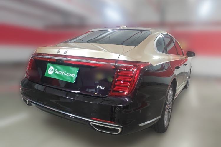 Used Hongqi H9 2020 2.0T Smart Connect Flagship Edition Rear Right 45 Deg