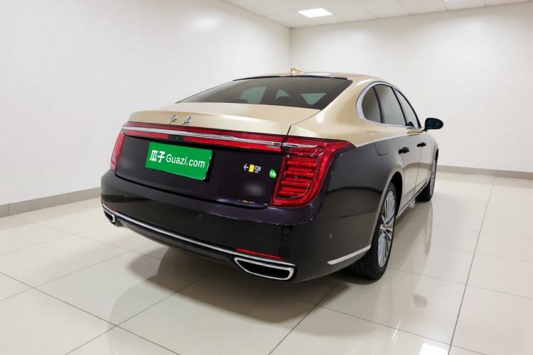 Used Hongqi H9 2020 2.0T Smart Connect Flagship Edition Rear Right 45 Deg