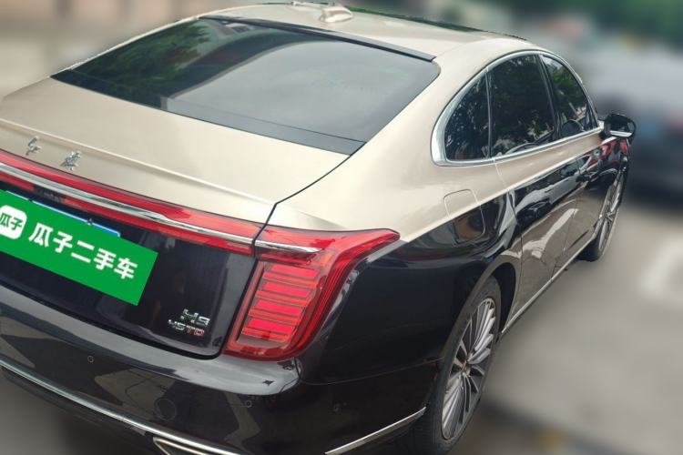 Used Hongqi H9 2020 2.0T Smart Connect Flagship Edition Rear Right 45 Deg