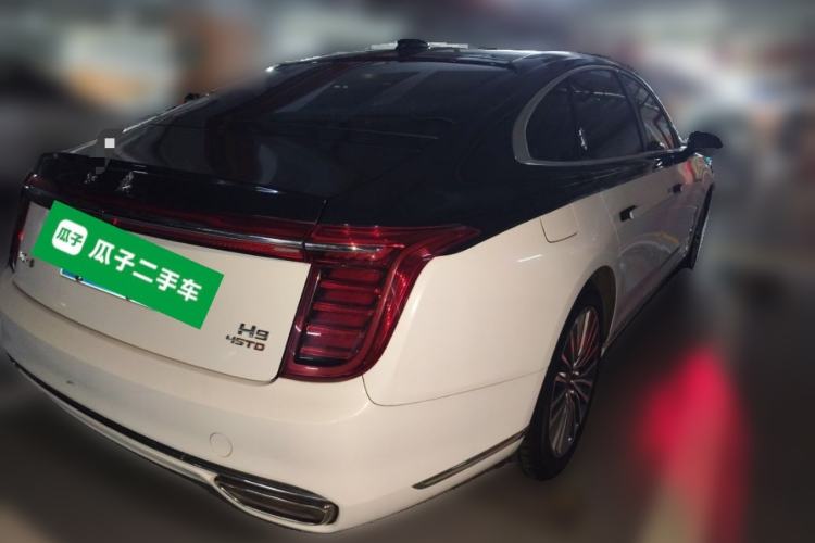 Used Hongqi H9 2020 2.0T Smart Connect Flagship Edition Rear Right 45 Deg