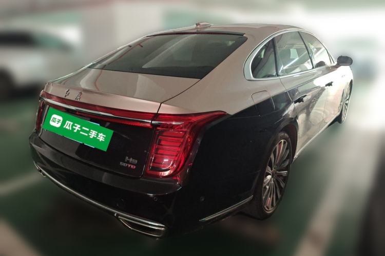 Used Hongqi H9 2020 3.0T Smart Connect Flagship Four-Seat Version Rear Right 45 Deg