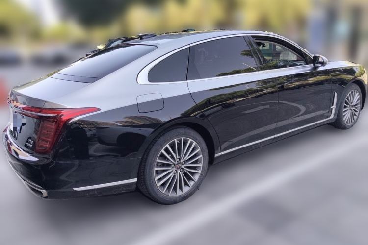 Used Hongqi H9 2020 2.0T Smart Connect Flagship Edition Rear Right 45 Deg