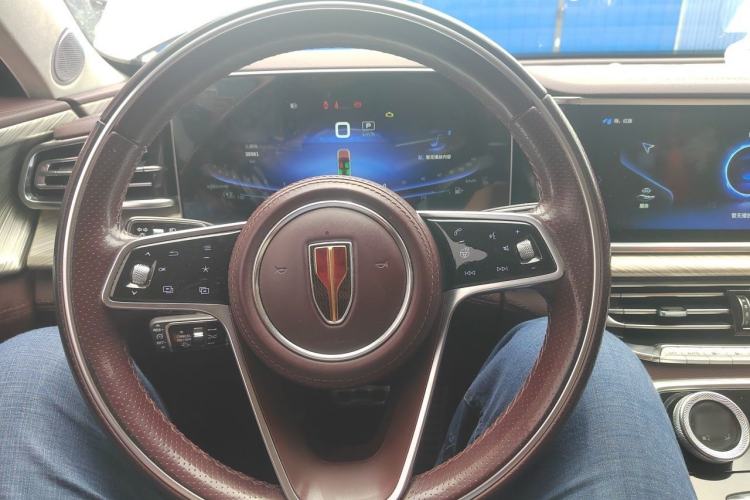 Used Hongqi H9 2020 3.0T Smart Connect Flagship Four-Seat Version Steering Wheel