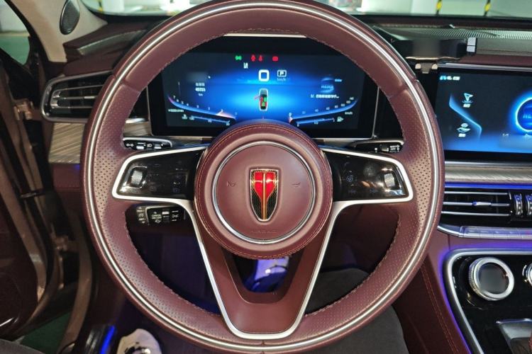Used Hongqi H9 2020 3.0T Smart Connect Flagship Four-Seat Version Steering Wheel