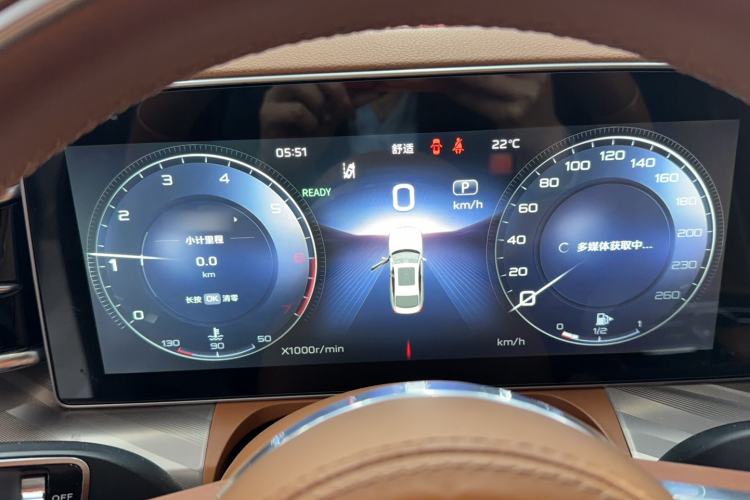 Used Hongqi H9 2020 2.0T Smart Connect Flagship Edition Instrument Cluster
