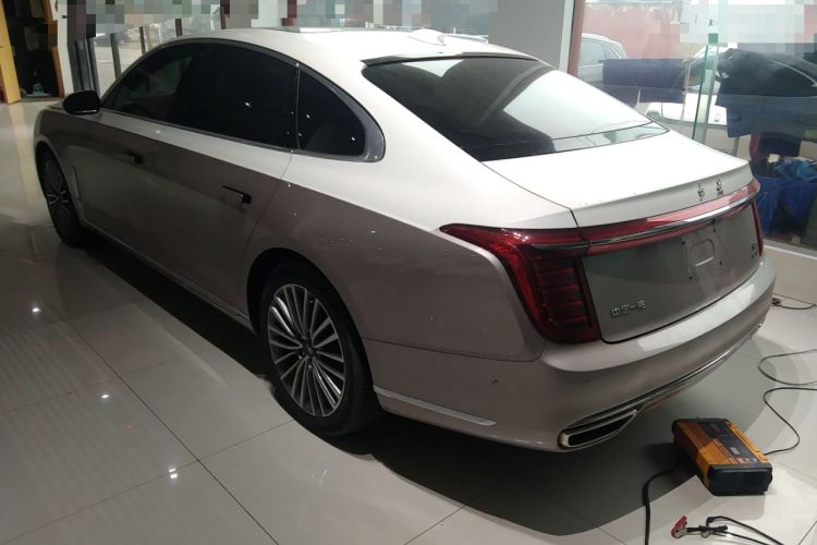 Used Hongqi H9 2020 2.0T Smart Connect Flagship Edition Rear Left 45 Deg