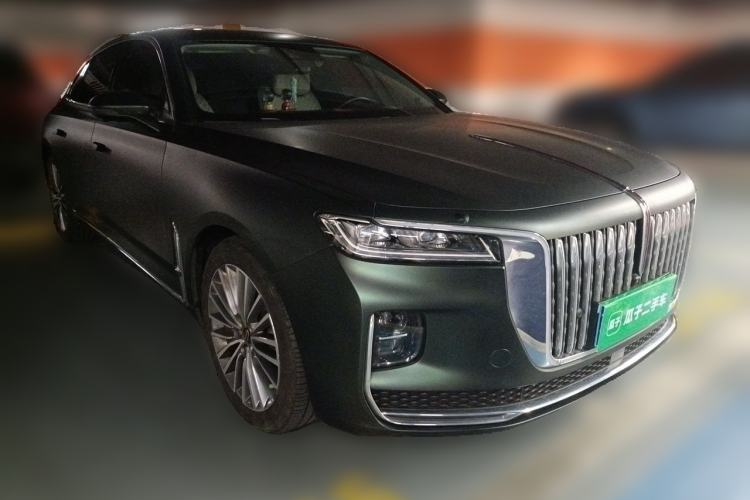 Used Hongqi H9 2020 2.0T Smart Connect Flagship Edition Front Right 45 Deg