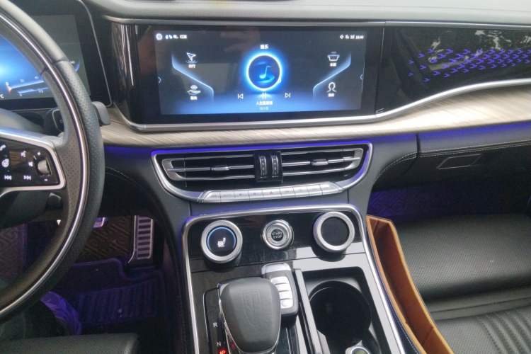 Used Hongqi H9 2020 3.0T Smart Connect Flagship Four-Seat Version Audio And AC Panel