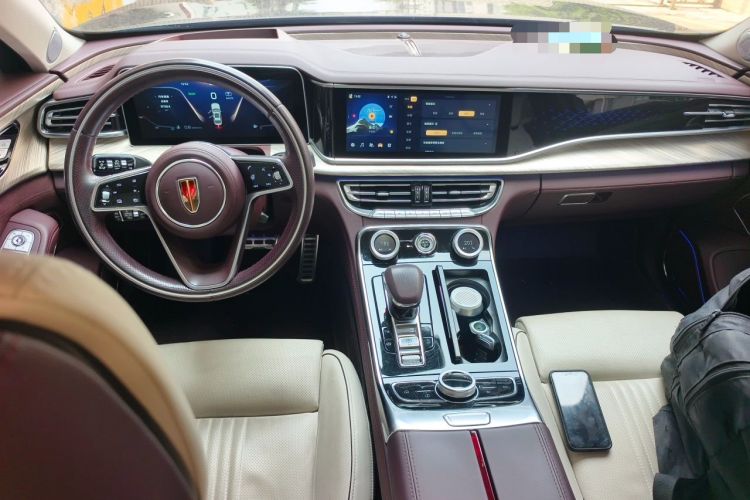 Used Hongqi H9 2020 2.0T Smart Connect Flagship Edition Center Console
