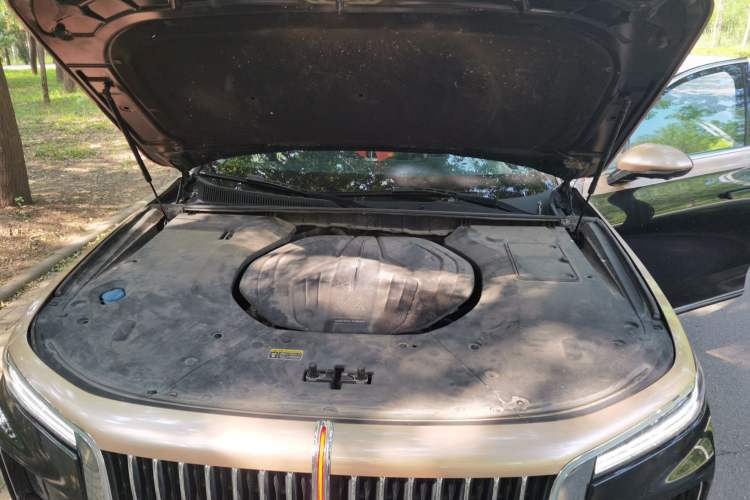 Used Hongqi H9 2020 2.0T Smart Connect Flagship Edition Engine Bay