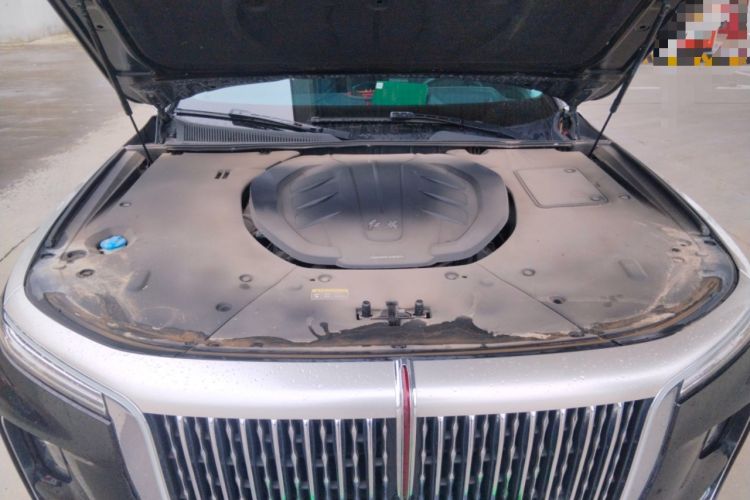 Used Hongqi H9 2020 3.0T Smart Connect Flagship Four-Seat Version Engine Bay
