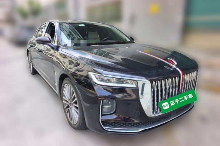 Used Hongqi H9 2020 2.0T Smart Connect Flagship Edition Front Right 45 Deg