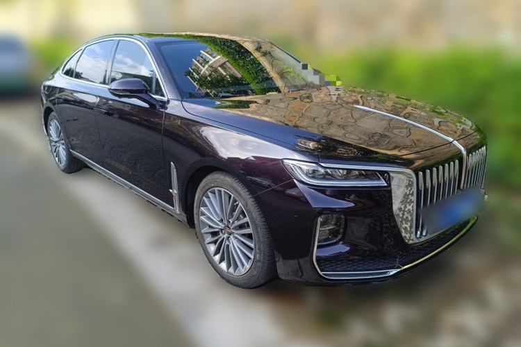 Used Hongqi H9 2020 2.0T Smart Connect Flagship Edition Front Right 45 Deg