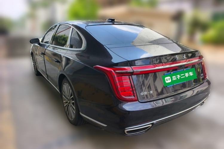 Used Hongqi H9 2020 2.0T Smart Connect Flagship Edition Rear Left 45 Deg