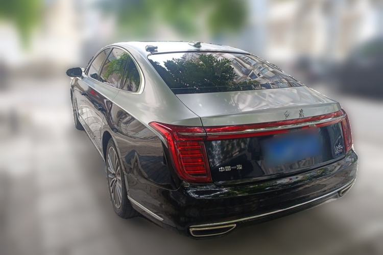 Used Hongqi H9 2020 2.0T Smart Connect Flagship Edition Rear Left 45 Deg