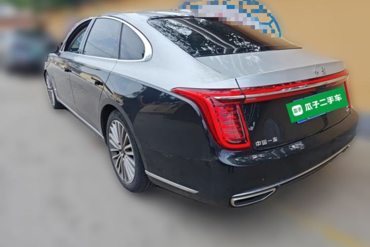 Used Hongqi H9 2020 2.0T Smart Connect Flagship Edition Rear Left 45 Deg