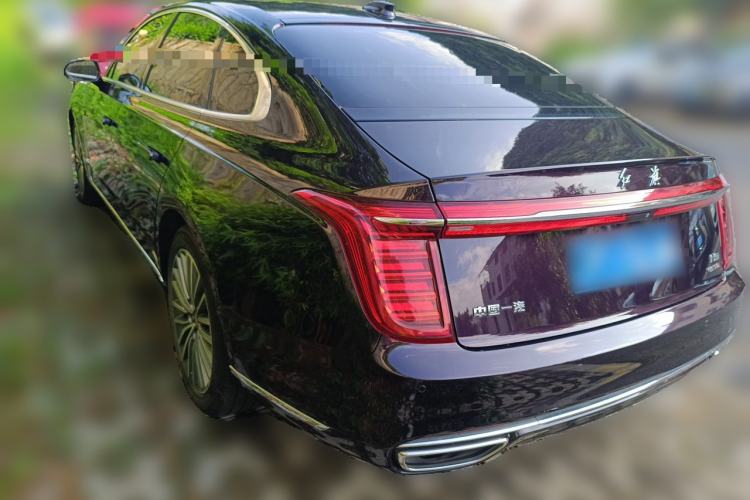 Used Hongqi H9 2020 2.0T Smart Connect Flagship Edition Rear Left 45 Deg