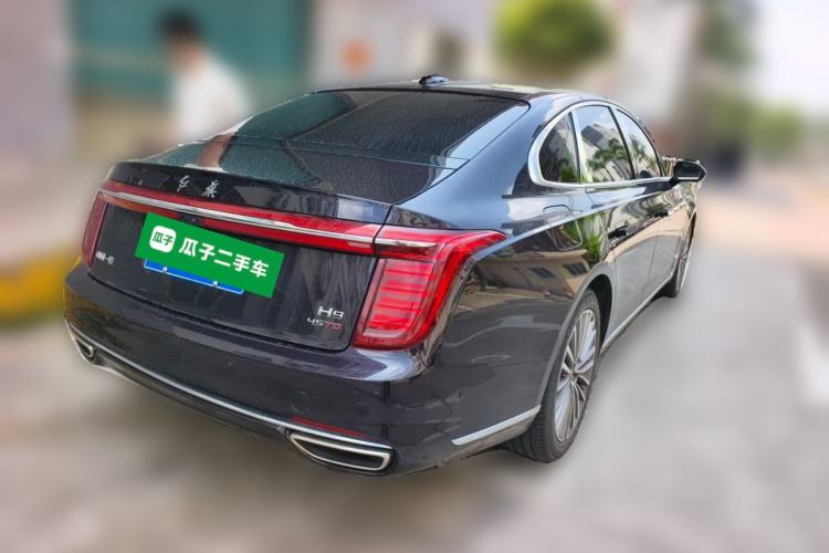 Used Hongqi H9 2020 2.0T Smart Connect Flagship Edition Rear Right 45 Deg
