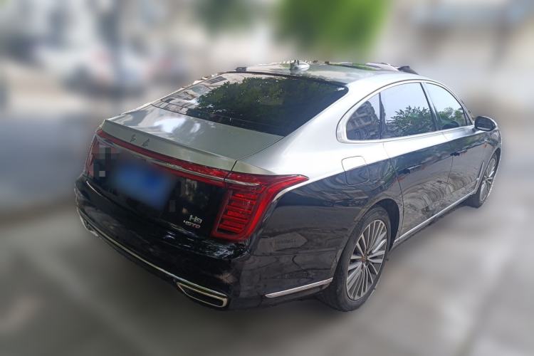 Used Hongqi H9 2020 2.0T Smart Connect Flagship Edition Rear Right 45 Deg