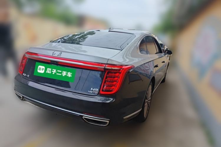 Used Hongqi H9 2020 2.0T Smart Connect Flagship Edition Rear Right 45 Deg
