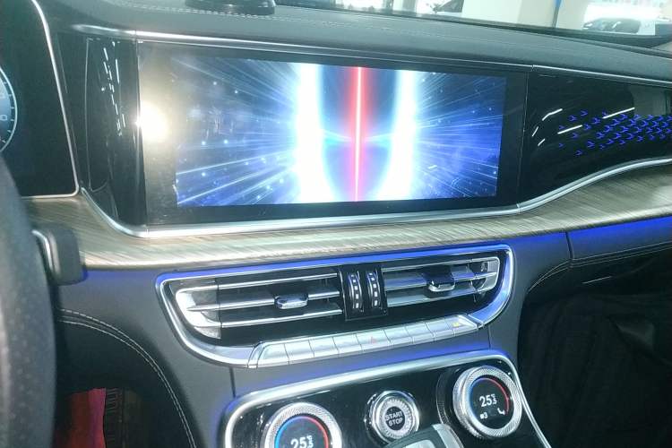 Used Hongqi H9 2020 3.0T Smart Connect Flagship Four-Seat Version Audio And AC Panel