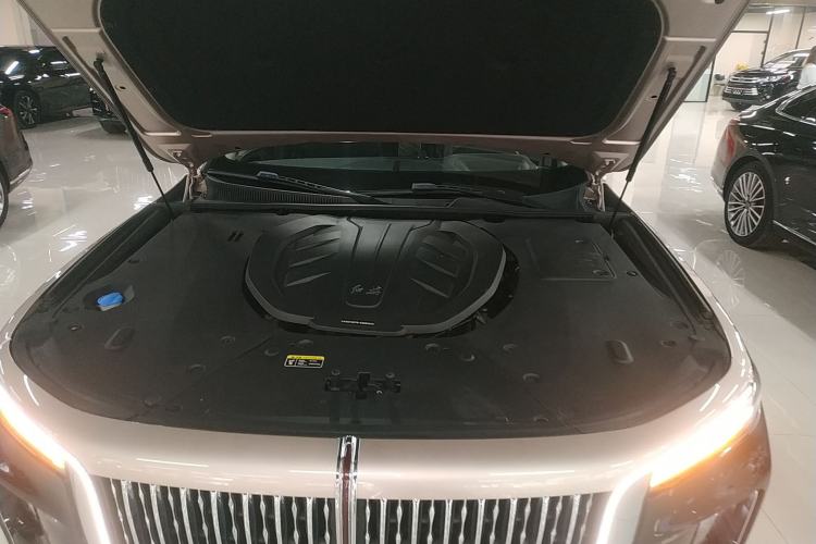 Used Hongqi H9 2020 3.0T Smart Connect Flagship Four-Seat Version Engine Bay