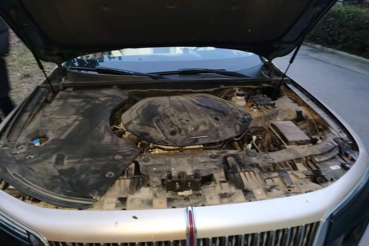 Used Hongqi H9 2020 2.0T Smart Connect Flagship Edition Engine Bay