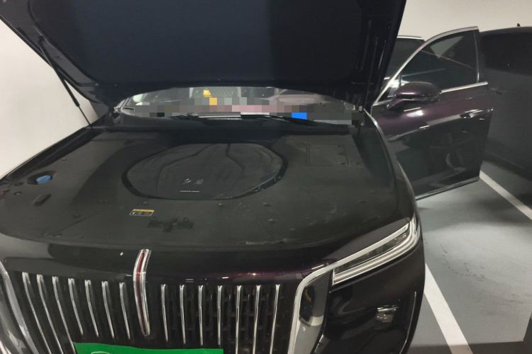 Used Hongqi H9 2020 Revised Version 2.0T Smart Connect Flagship Edition Engine Bay Left