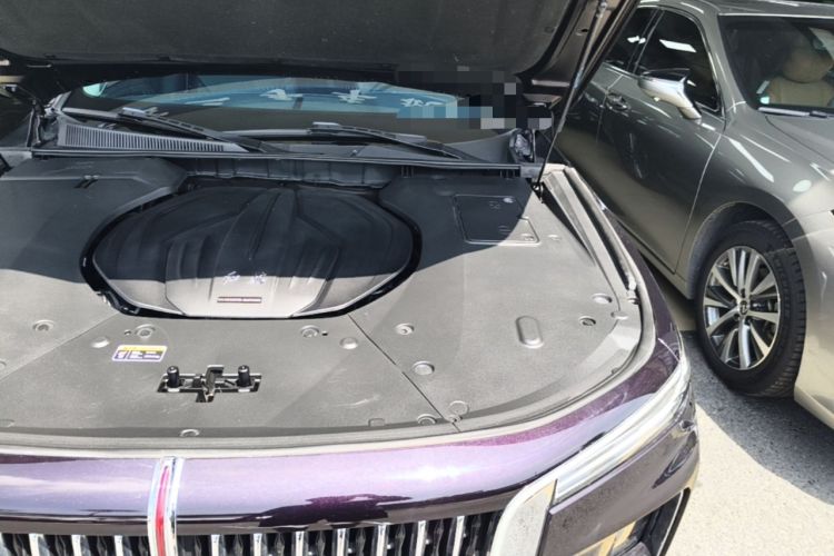 Used Hongqi H9 2020 2.0T Smart Connect Flagship Edition Engine Bay Left