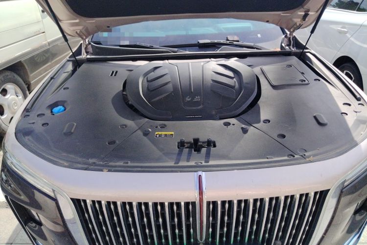 Used Hongqi H9 2020 3.0T Smart Connect Flagship Four-Seat Version Engine Bay