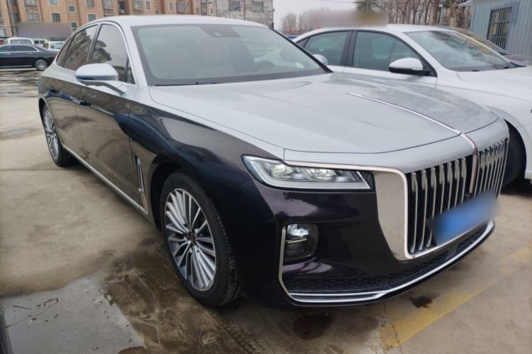 Used Hongqi H9 2020 2.0T Smart Connect Flagship Edition Front Right 45 Deg