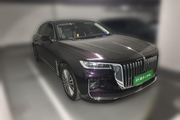 Used Hongqi H9 2020 Revised Version 2.0T Smart Connect Flagship Edition Front Right 45 Deg