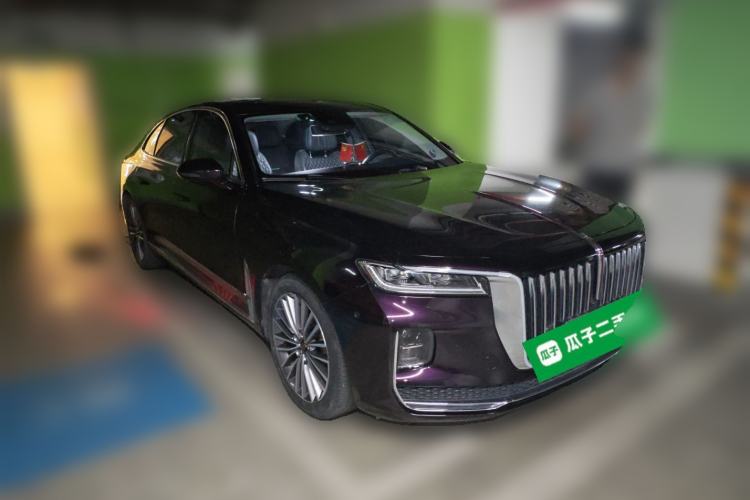 Used Hongqi H9 2020 2.0T Smart Connect Flagship Edition Front Right 45 Deg