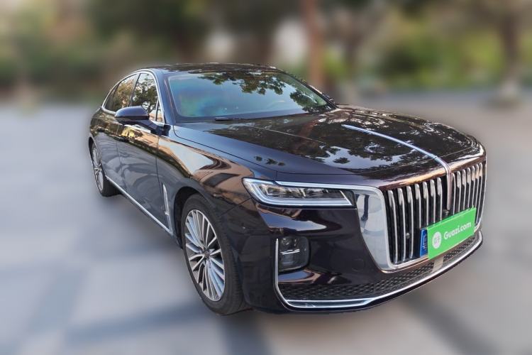 Used Hongqi H9 2020 Revised Version 2.0T Smart Connect Flagship Edition Front Right 45 Deg