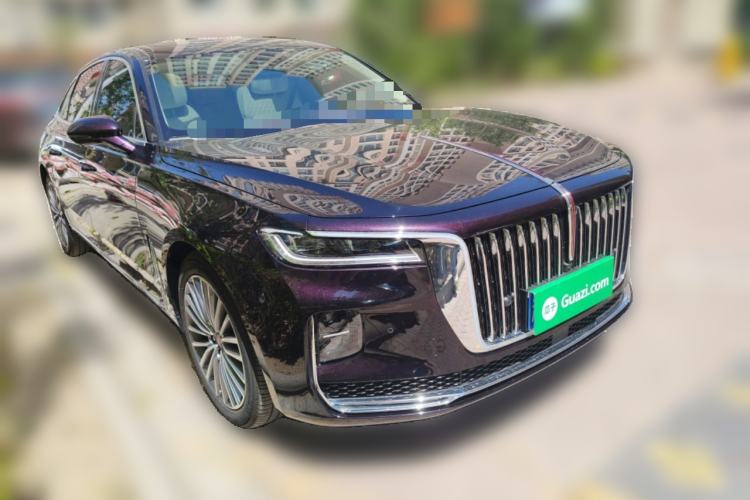 Used Hongqi H9 2020 2.0T Smart Connect Flagship Edition Front Right 45 Deg