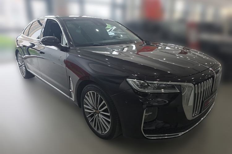 Used Hongqi H9 2020 Revised Version 2.0T Smart Connect Flagship Edition Front Right 45 Deg