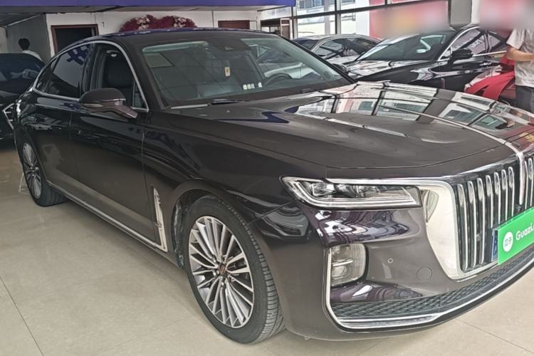 Used Hongqi H9 2020 2.0T Smart Connect Flagship Edition Front Right 45 Deg