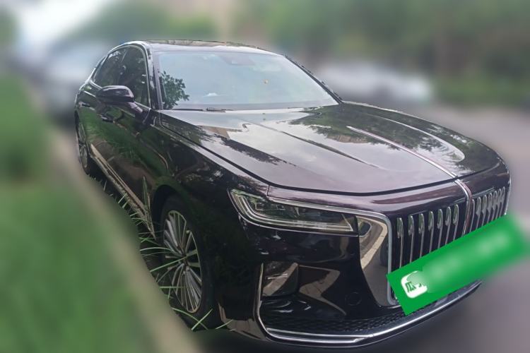 Used Hongqi H9 2020 Revised Version 2.0T Smart Connect Flagship Edition Front Right 45 Deg