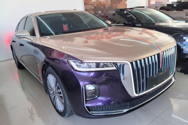 Used Hongqi H9 2020 2.0T Smart Connect Flagship Edition Front Right 45 Deg