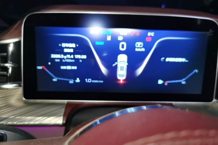 Used Hongqi H9 2020 2.0T Smart Connect Flagship Edition Instrument Cluster